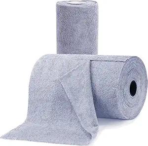 Microfiber Cleaning Cloth Roll Kitchen Towel Roll Reusable Kitchen Towel Micro Fiber Cloth for Car Cleaning Clothes Kitchen Cloth for Cleaning | 20 Pack